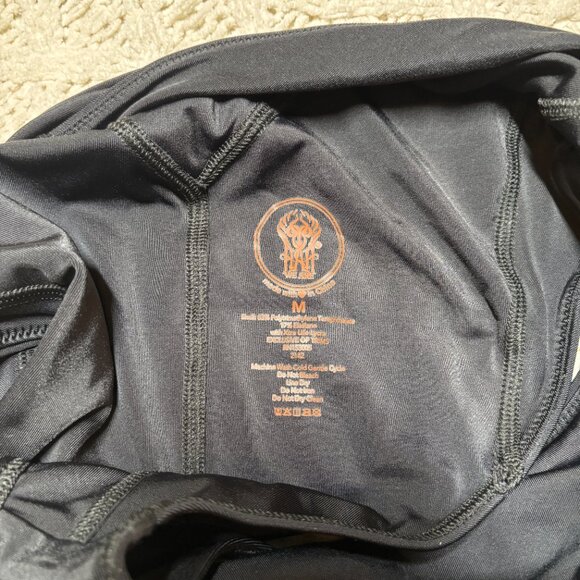 NWT We Are Hah Black Long Sleeve One-Piece Swimsuit Surf Rashguard – Size Medium - Picture 12 of 12